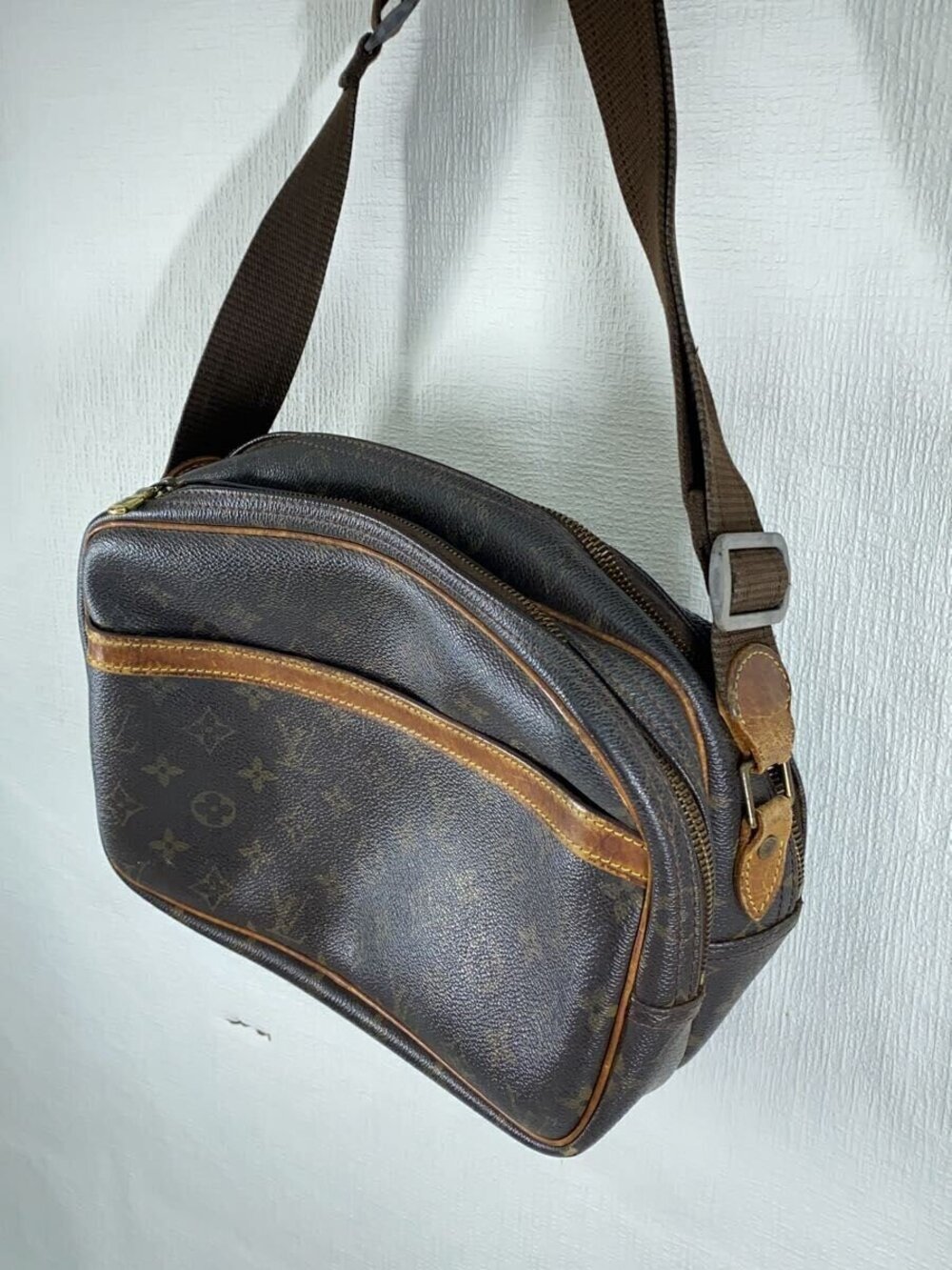 Louis Vuitton Monogram Reporter Brown Canvas Brown